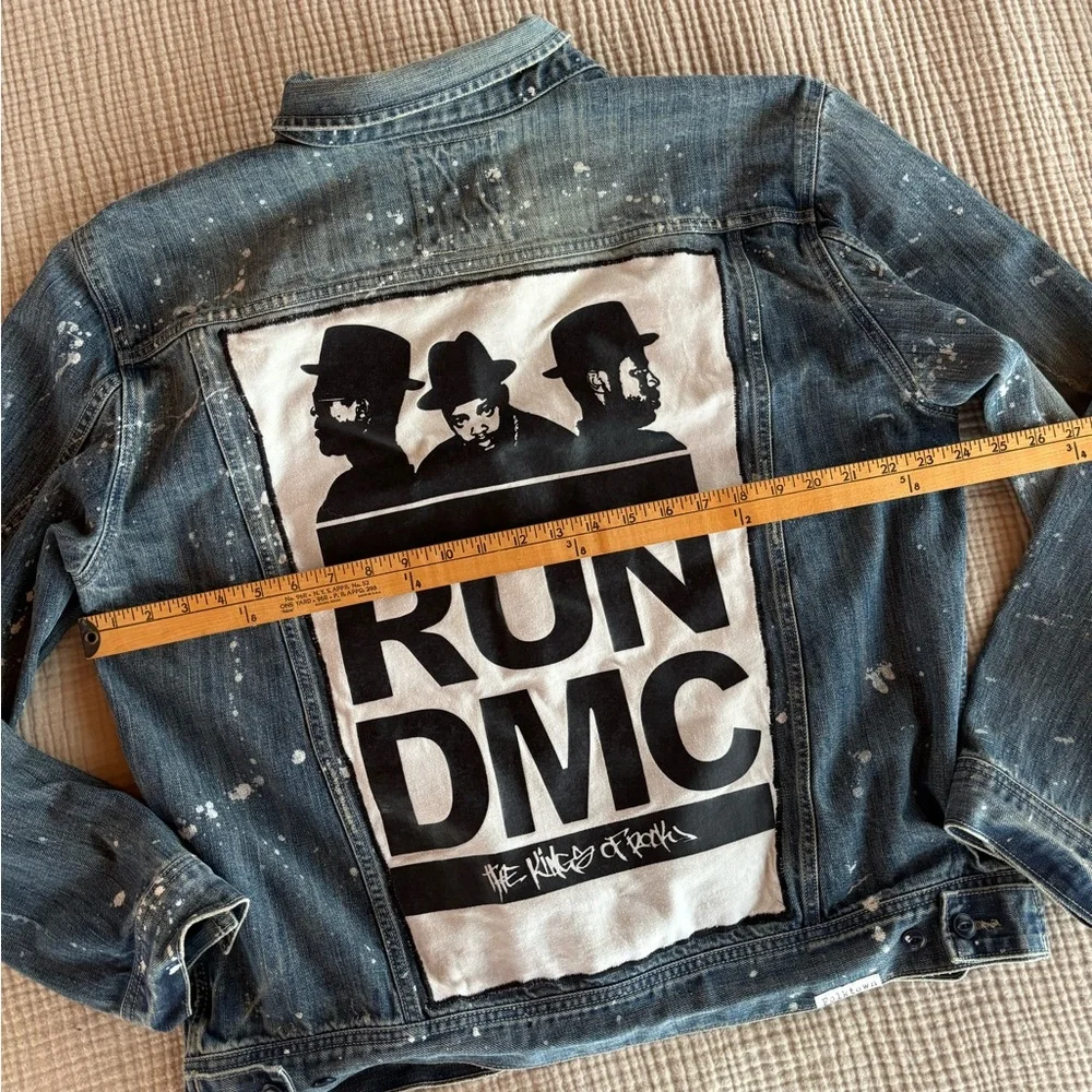 Reworked Vintage Denim Jacket - Picture 9 of 10